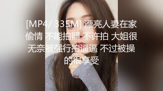 [MP4/ 335M] 漂亮人妻在家偷情 不能拍照 不许拍 大姐很无奈被强行拍逼逼 不过被操的很享受