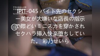 IPIT-045 バイト先のセクシー美女が大嫌いな店長の指示で際どいミニスカを穿かされセクハラ挿入快楽堕ちしていた。 彩乃せいら