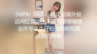 [MP4/ 340M] 超正点海外极品网红留学生下面有跟棒棒糖 会所专享牛仔短裤和假阳具女孩的故事