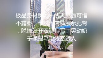 极品身材美乳一线天肥逼可惜不露脸，半脱下内裤展示肥臀，脱掉张开双腿特写，晃动奶子揉捏毛毛浓密诱人